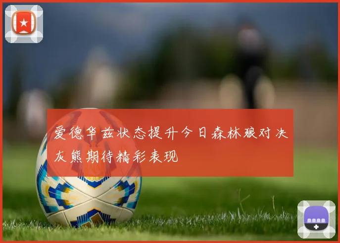 爱德华兹状态提升今日森林狼对决灰熊期待精彩表现